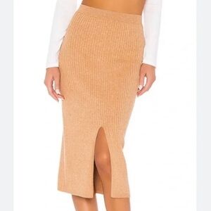 Free people skyline ribbed skirt